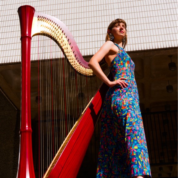 Helena Ricci harp by Reb Ricci